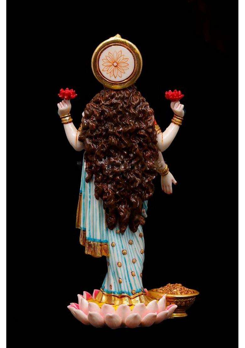 Sevliya Traders Decorative Showpiece - 25.4 Cm(Resin Blue) - Indya