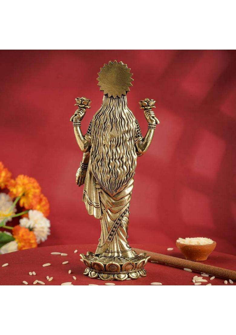 Indianartvilla Decorative Showpiece - 15.24 Cm(Brass Gold) - Indya