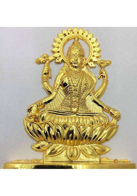Flukyco Decorative Showpiece - 10.16 Cm(Brass Gold)