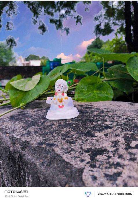Aneeket Enterprises Whitecowkrishna Decorative Showpiece - 3.5 Cm(Resin White)