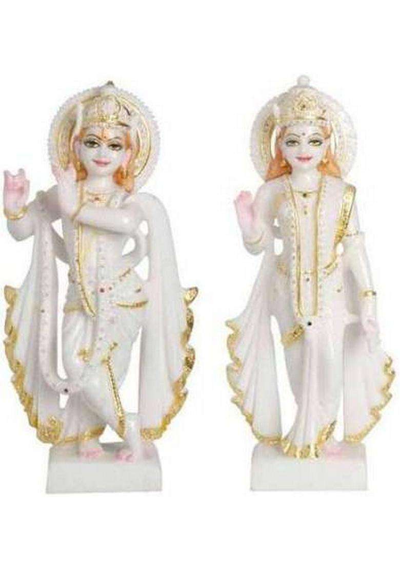 Yashvi Collection Ymcrk04 Decorative Showpiece - 25 Cm(Marble Multicolor) - Indya