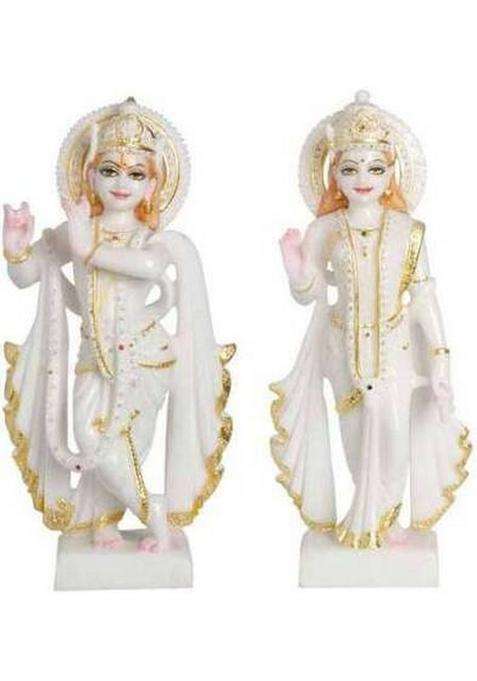 Yashvi Collection Ymcrk04 Decorative Showpiece - 25 Cm(Marble Multicolor)