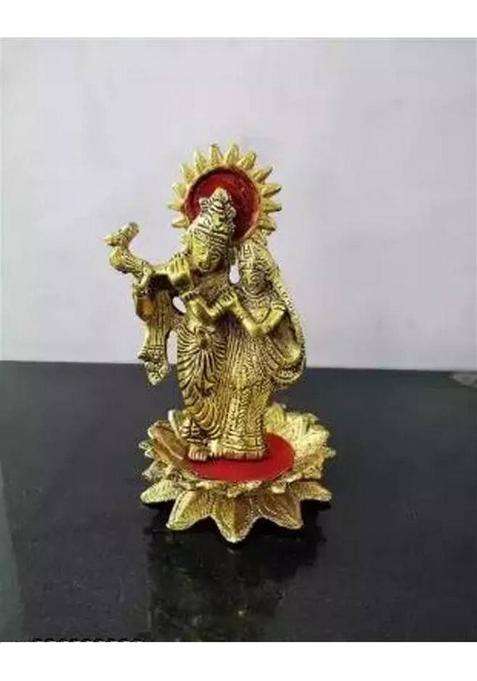 Paystore Decorative Showpiece - 12 Cm(Metal Gold)