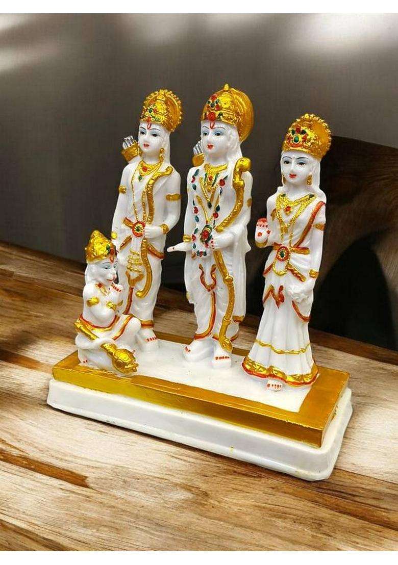 Nayra Handicrafts Ramdarbar Divine Decorative Showpiece - 24 Cm(Marble Multicolor) - Indya