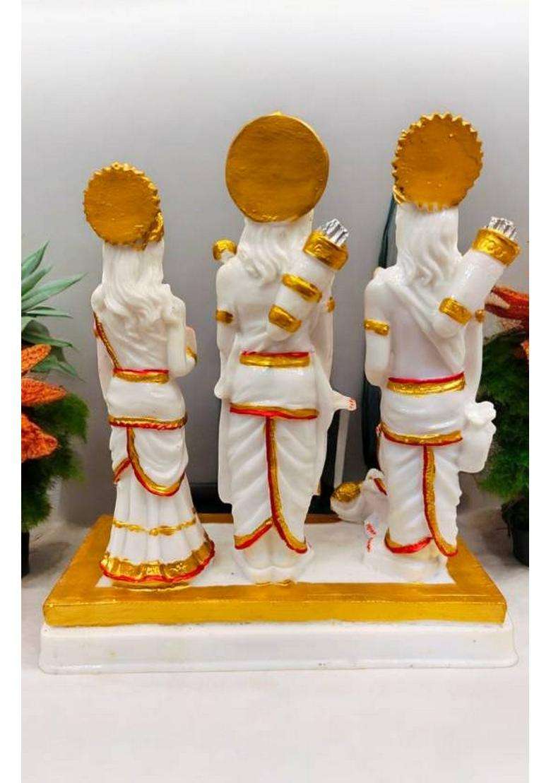 Nayra Handicrafts Ramdarbar Divine Decorative Showpiece - 24 Cm(Marble Multicolor) - Indya
