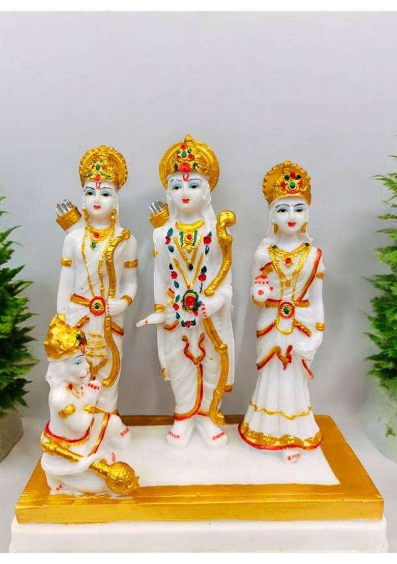 Nayra Handicrafts Ramdarbar Divine Decorative Showpiece - 24 Cm(Marble Multicolor) - Indya