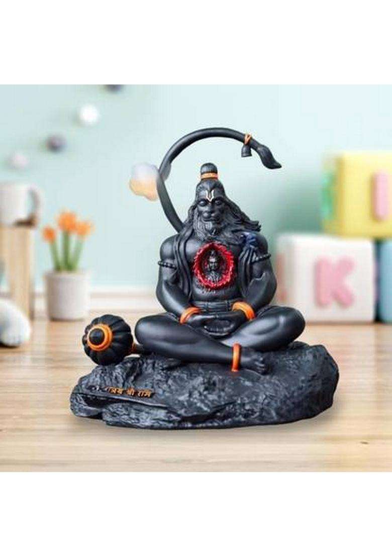 Craftvilla Decorative Showpiece - 4 Cm(Polyresin Black) - Indya