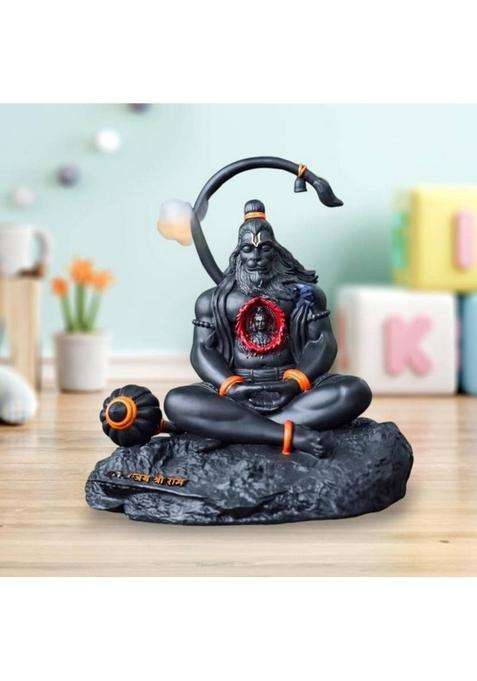 Craftvilla Decorative Showpiece - 4 Cm(Polyresin Black)