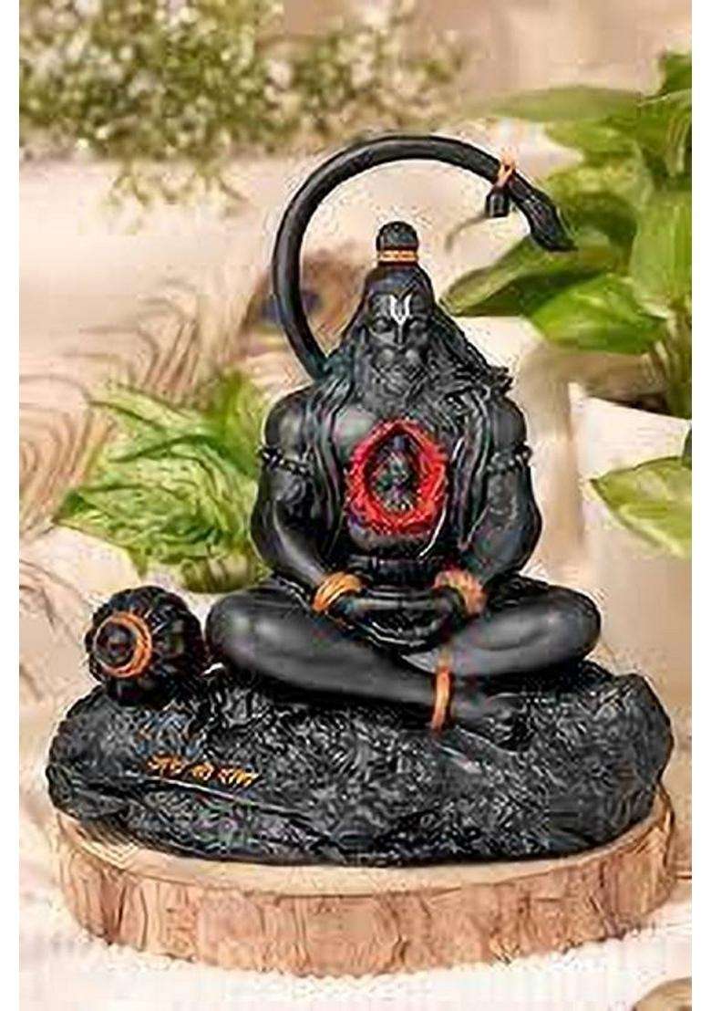 Craftvilla Decorative Showpiece - 4 Cm(Polyresin Black) - Indya