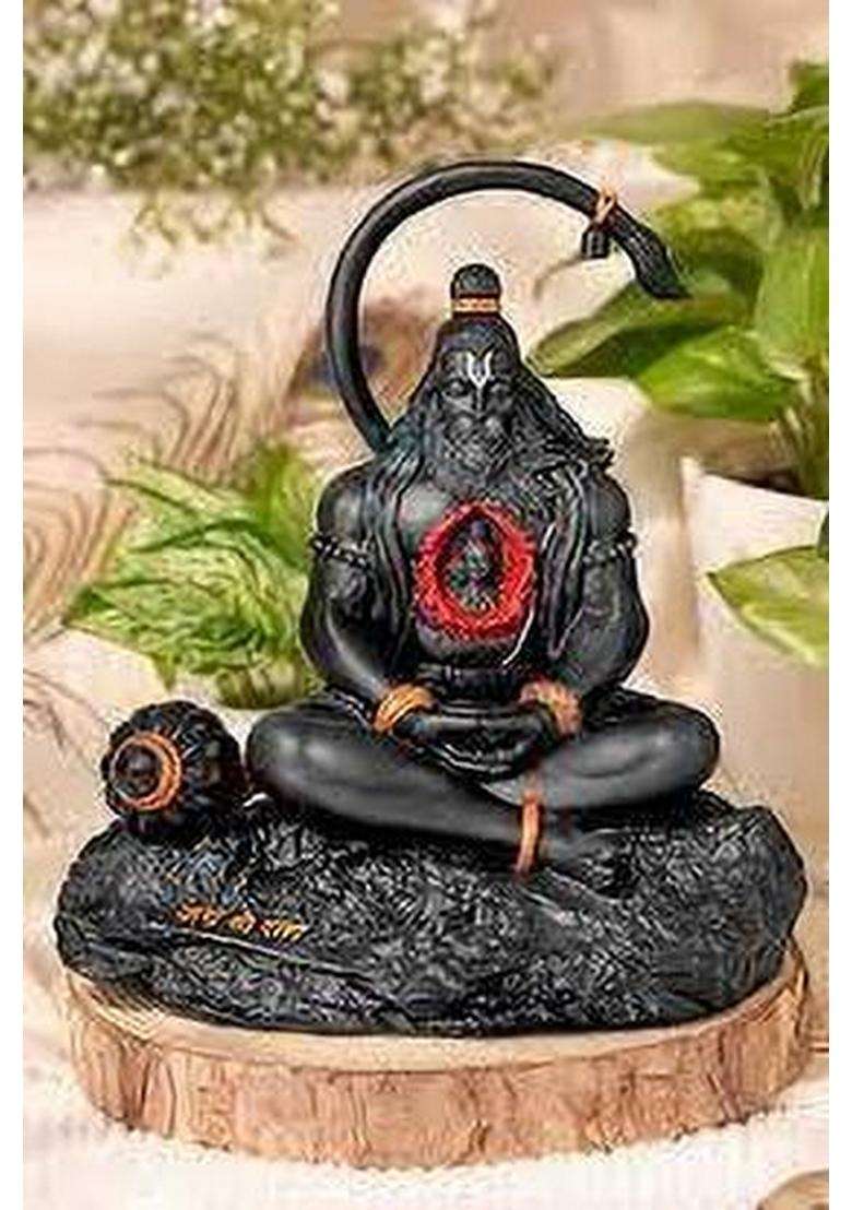 Craftvilla Decorative Showpiece - 4 Cm(Polyresin Black) - Indya