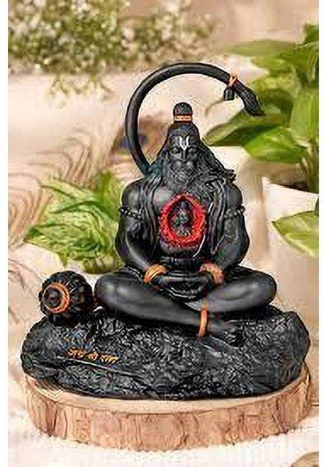 Craftvilla Decorative Showpiece - 4 Cm(Polyresin Black)