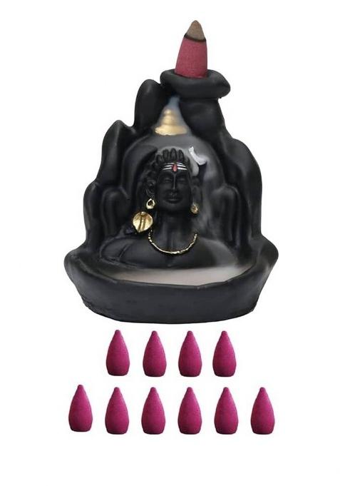 Yashodanandan Decorative Showpiece - 9 Cm(Resin Black)