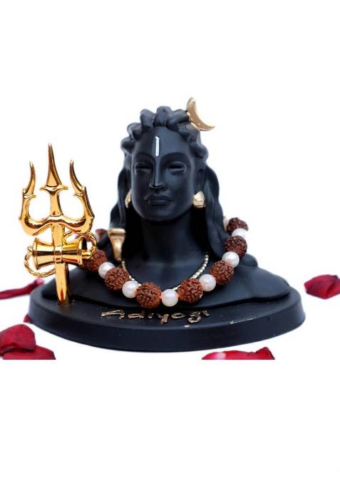 Arun 06 Decorative Showpiece - 7.6 Cm(Plastic Black Gold)