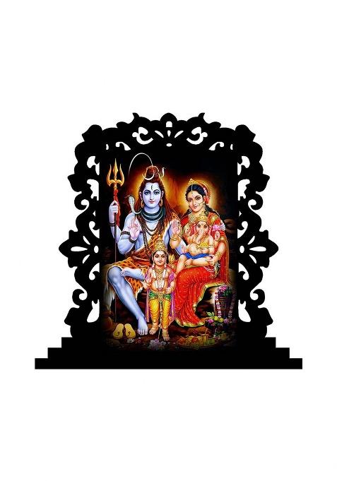 Unique Shiv Murti For Home Shiva Idol For Car Dashboard Shiva Shankar Idol For Gift Item & Statue For Bhagwan/Temple/Home Decor / Office / Study Table Holy StatueDecorative Showpiece Decorative Showpiece - 10 Cm(Plastic Multicolor)