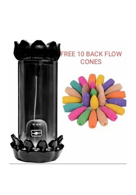 Lb Traders Decorative Showpiece - 22 Cm(Polyresin Black)