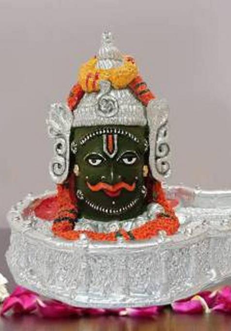 Gs Grow N Shine Shri Baba Mahakal Jotirling Handcraft Idol Of Baba Mahakaal Made In India Best Item For Gift Puja And Car Deshboard Decorative Showpiece - 10 Cm(Polyresin Multicolor)