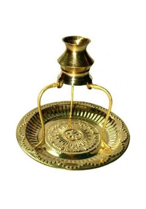 Bpmj Decorative Showpiece - 14 Cm(Brass Gold)