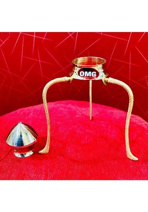 Puchchi Decorative Showpiece - 14.9 Cm(Brass Gold)