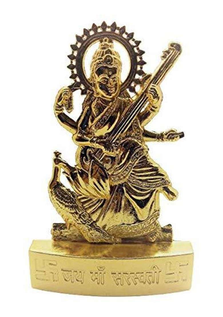 Puchchi Decorative Showpiece - 11.9 Cm(Metal Gold) - Indya