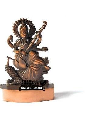 Shri Astha Vinayak Decorative Showpiece - 12 Cm(Metal Copper)