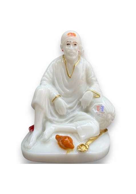 Saichha Gifts Decorative Showpiece - 11 Cm(Marble White)