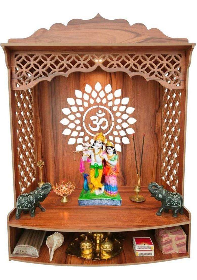 KRUZLY Solid Wood Home Temple(Height 10 Knock Down) - Indya