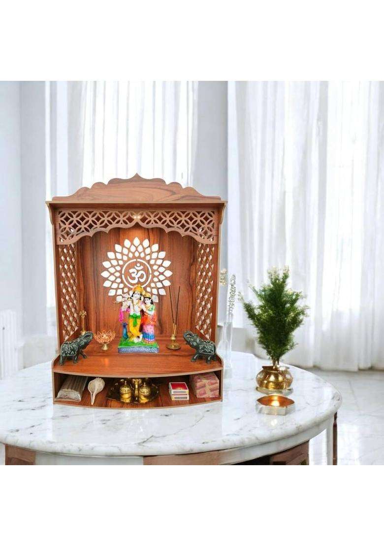 KRUZLY Solid Wood Home Temple(Height 10 Knock Down) - Indya
