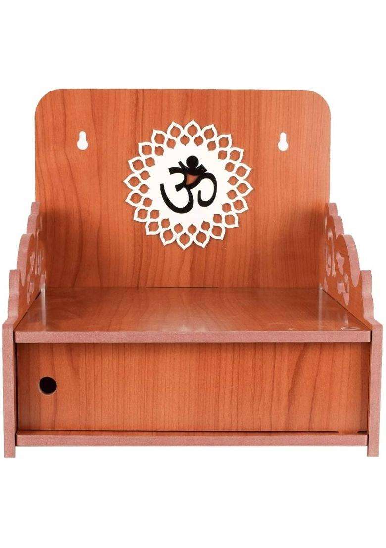 HOSTK Engineered Wooden Temple for Home Indian Art Work Wooden Temple Engineered Wood Home Temple(Height 27 DIY(Do-It-Yourself)) - Indya