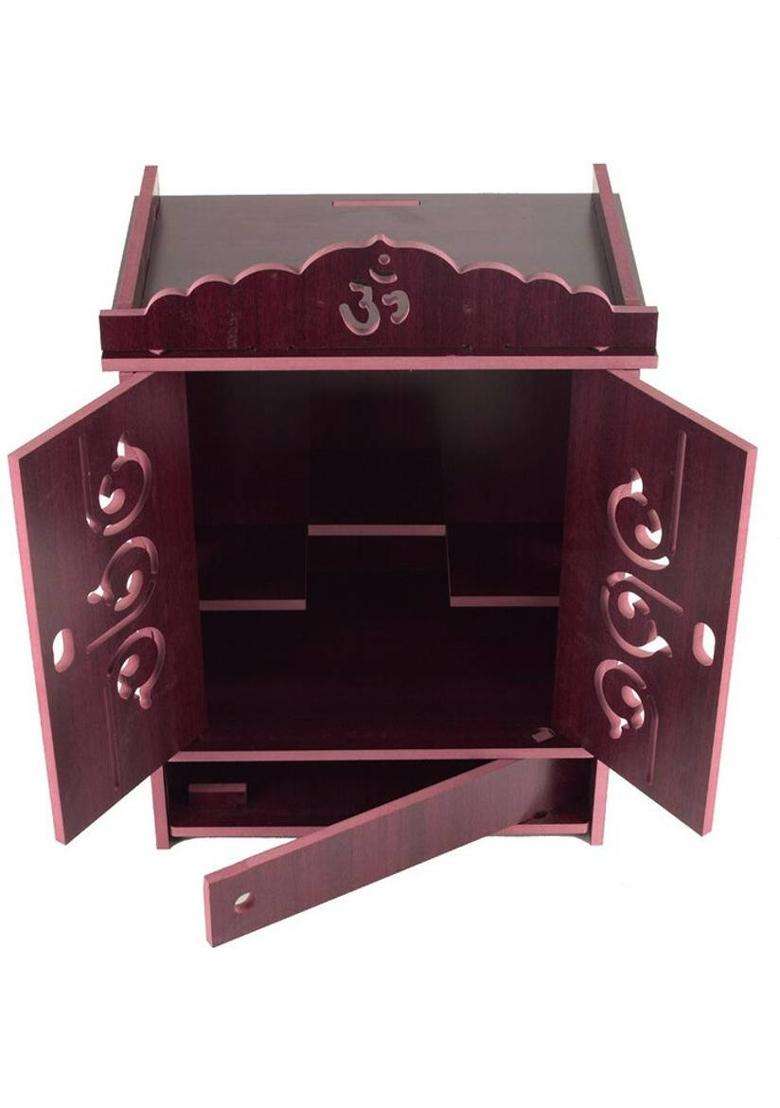 Nexat Solid Wood Home Temple(Height 43 DIY(Do-It-Yourself)) - Indya