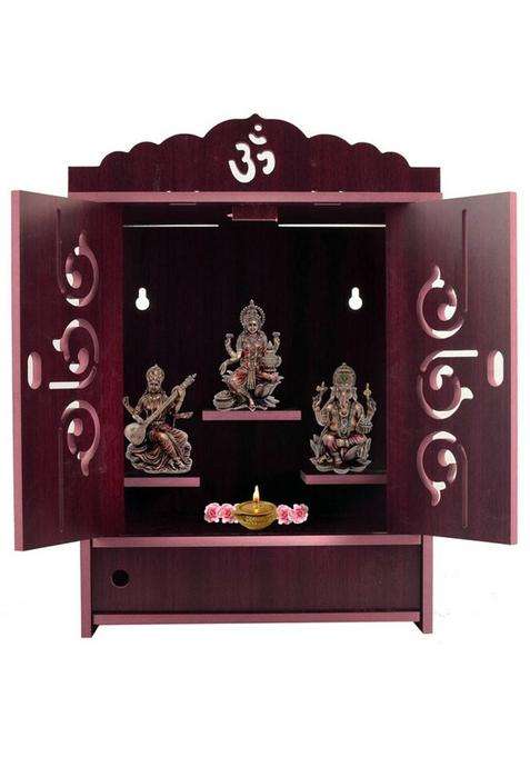 Nexat Solid Wood Home Temple(Height 43 DIY(Do-It-Yourself))