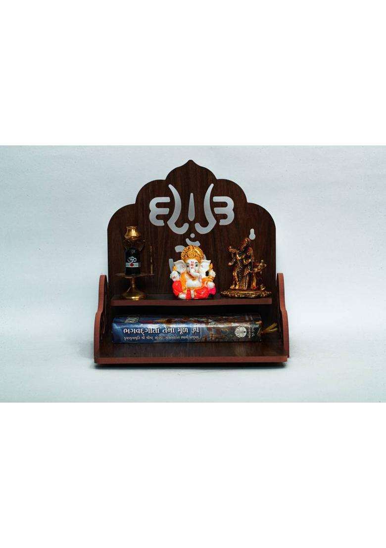Rudrax Engineered Wood Home Temple(Height 28 DIY(Do-It-Yourself)) - Indya