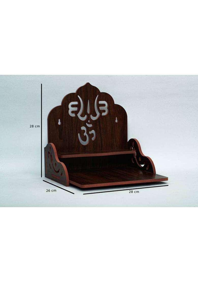 Rudrax Engineered Wood Home Temple(Height 28 DIY(Do-It-Yourself)) - Indya