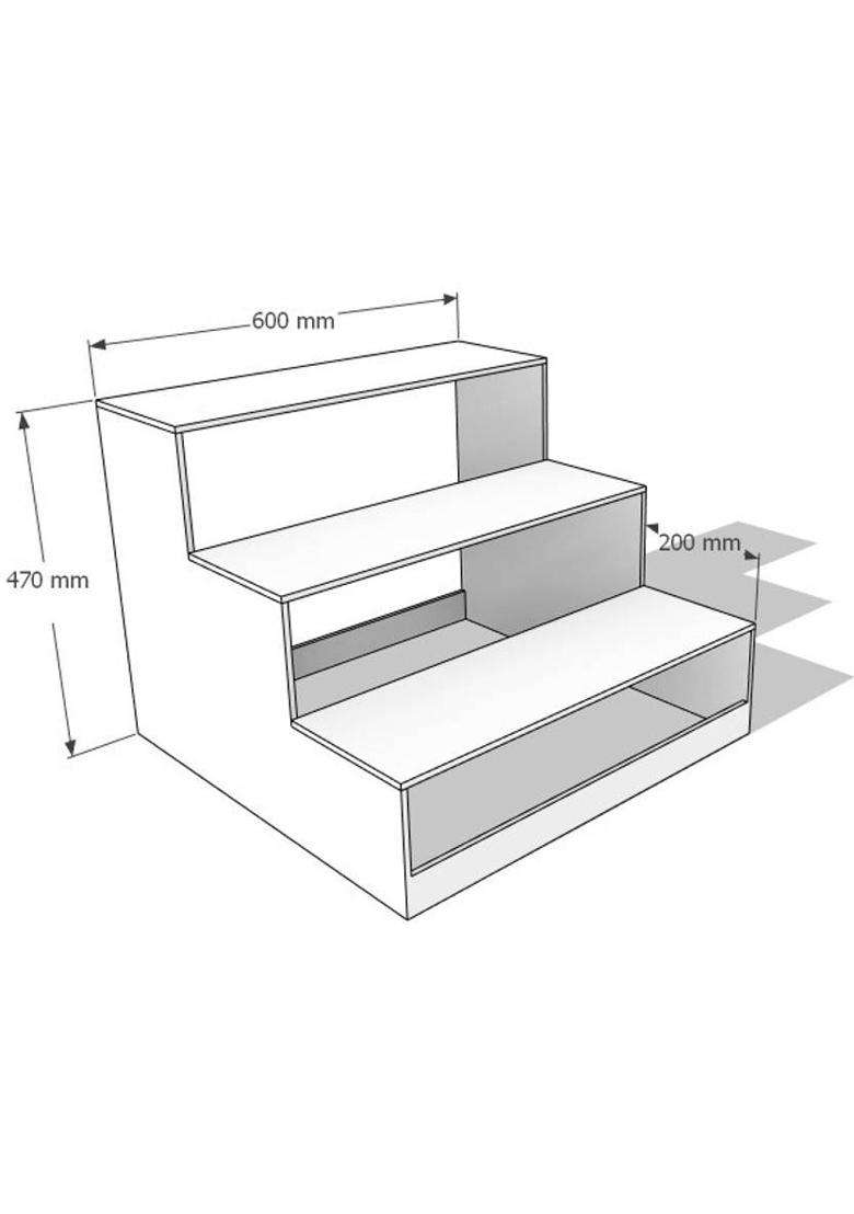 CORE DESIGNS Engineered Wood Home Temple(Height 47 DIY(Do-It-Yourself)) - Indya