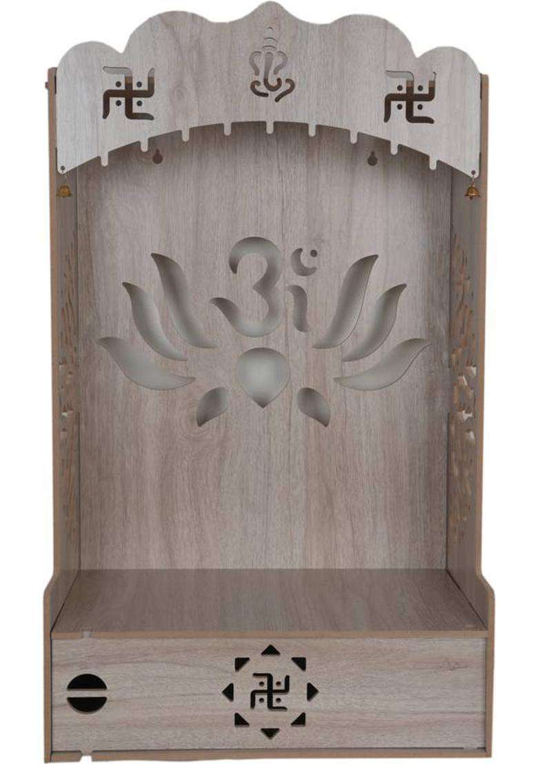 JrWall ART Home Temple Engineered Wood Home Temple(Height 60.96 DIY(Do-It-Yourself)) - Indya