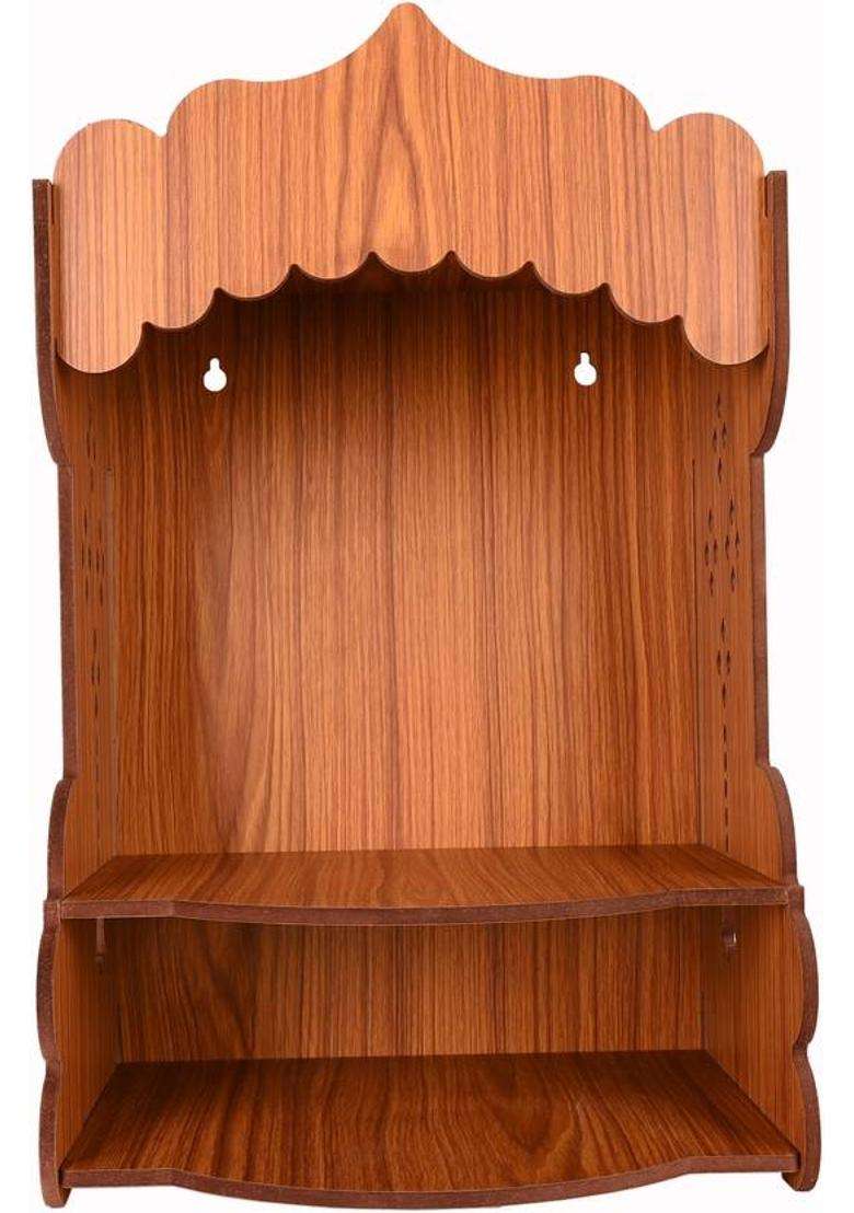PIPLYA ENTERPRISES Home Temple Engineered Wood Home Temple(Height 35.5 DIY(Do-It-Yourself)) - Indya