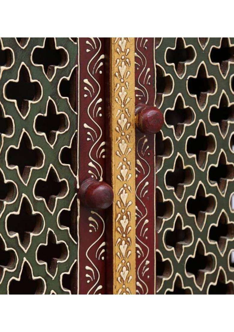 kamdhenu art and craft Solid Wood Home Temple(Height 70 DIY(Do-It-Yourself)) - Indya
