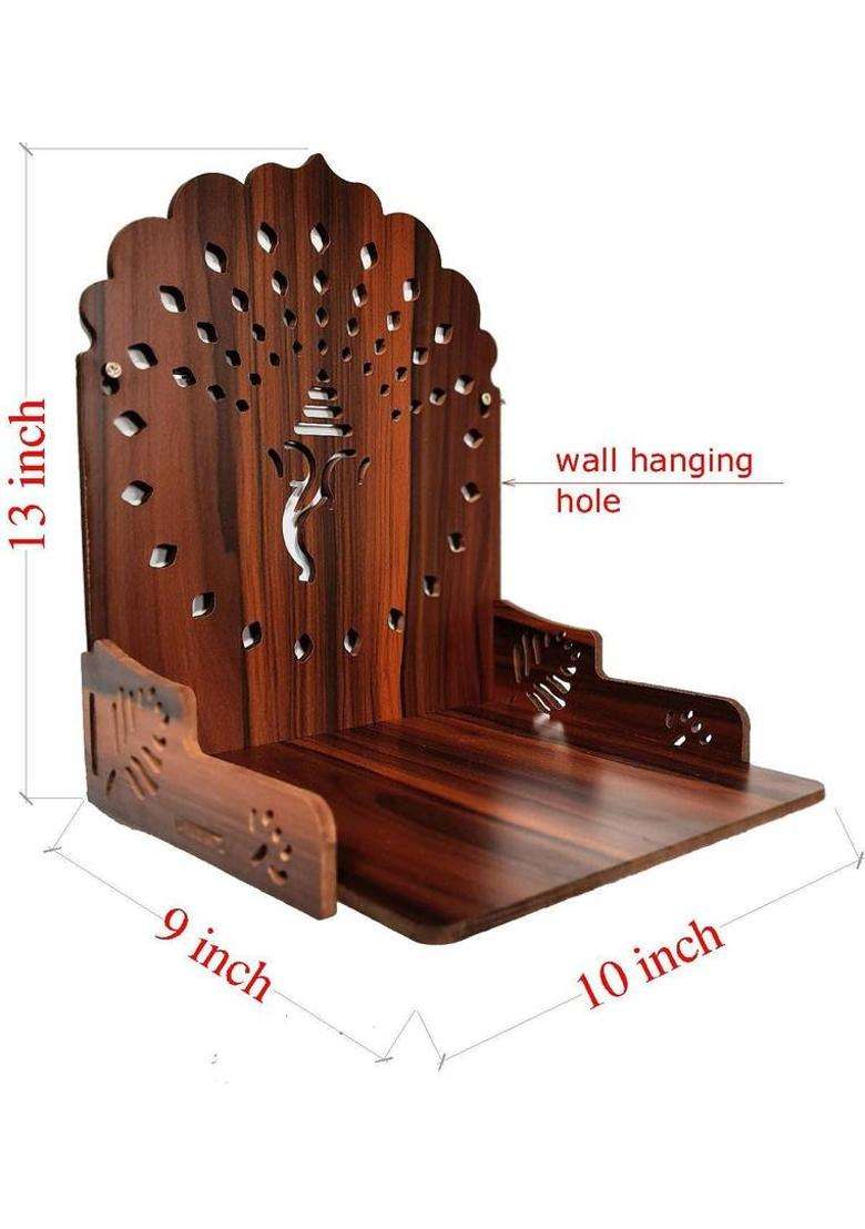 Flipkart Perfect Homes Studio 04D Engineered Wood Home Temple(Height 33 Pre-assembled) - Indya