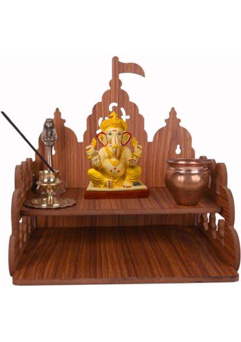 JrWall ART Engineered Wood Home Temple(Height 22.86 DIY(Do-It-Yourself)) - Indya
