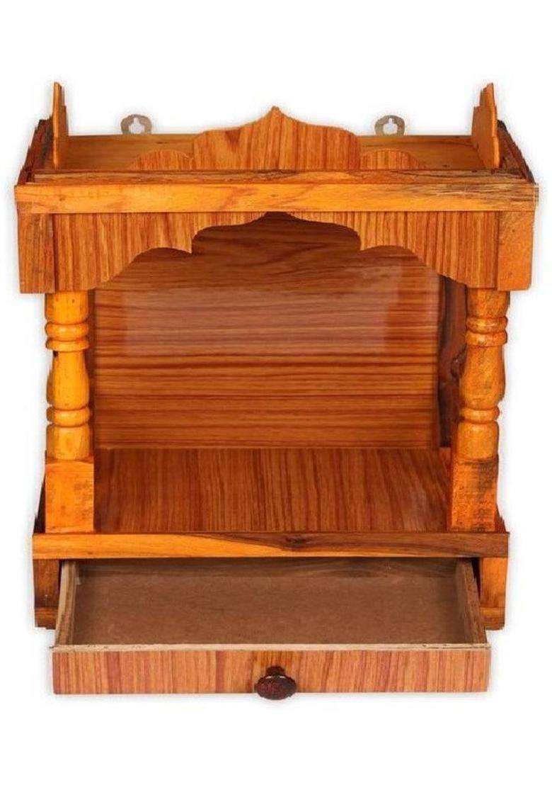 Aqua Ace Engineered Wood Home Temple(Height 53 Pre-assembled) - Indya