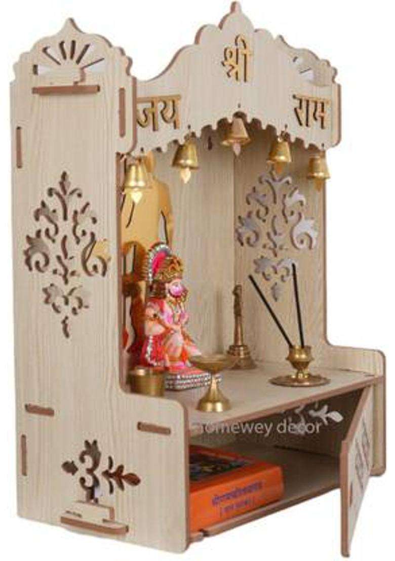 homewey decor Engineered Wood Home Temple(Height 47 DIY(Do-It-Yourself)) - Indya