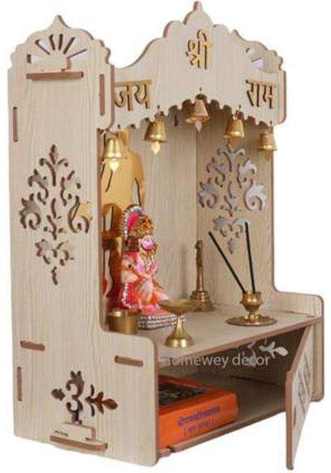 homewey decor Engineered Wood Home Temple(Height 47 DIY(Do-It-Yourself))