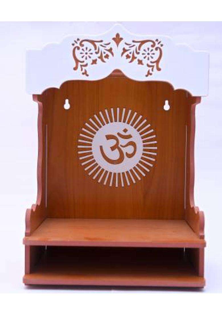 Rudrax Engineered Wood Home Temple(Height 40 DIY(Do-It-Yourself)) - Indya