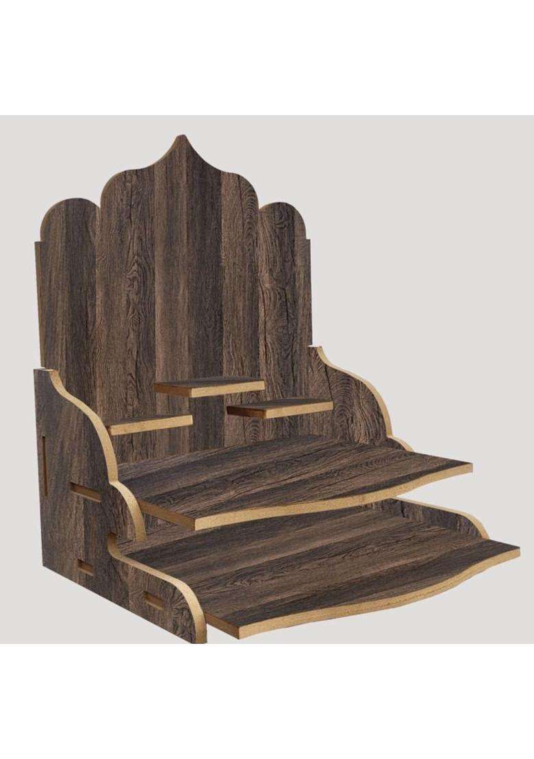 Pushpanjaliarts Engineered Wood Home Temple(Height 23 DIY(Do-It-Yourself)) - Indya