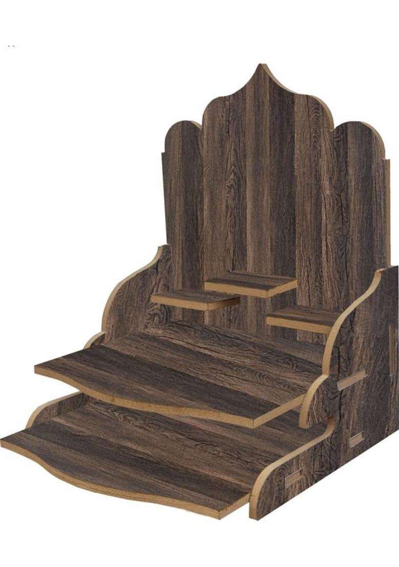 Pushpanjaliarts Engineered Wood Home Temple(Height 23 DIY(Do-It-Yourself)) - Indya