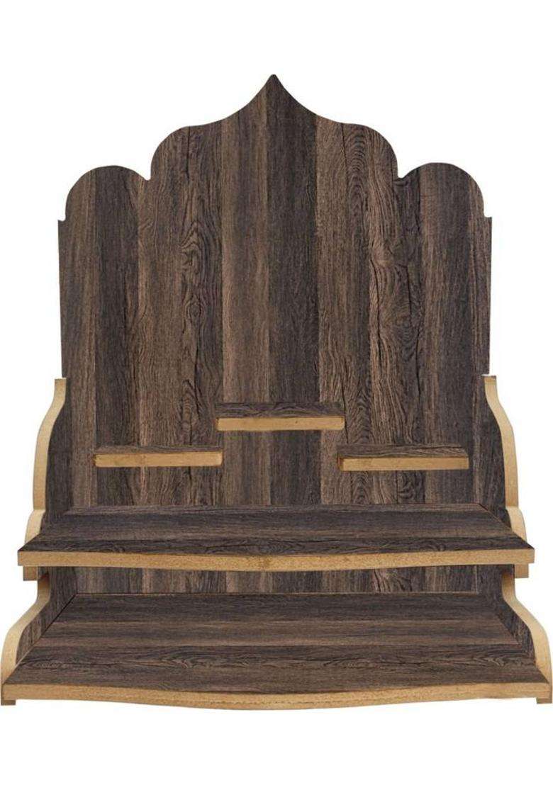 Pushpanjaliarts Engineered Wood Home Temple(Height 23 DIY(Do-It-Yourself)) - Indya
