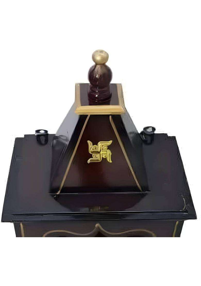 ECILAK solid wooden temple for office Solid Wood Home Temple(Height 54 Pre-assembled) - Indya