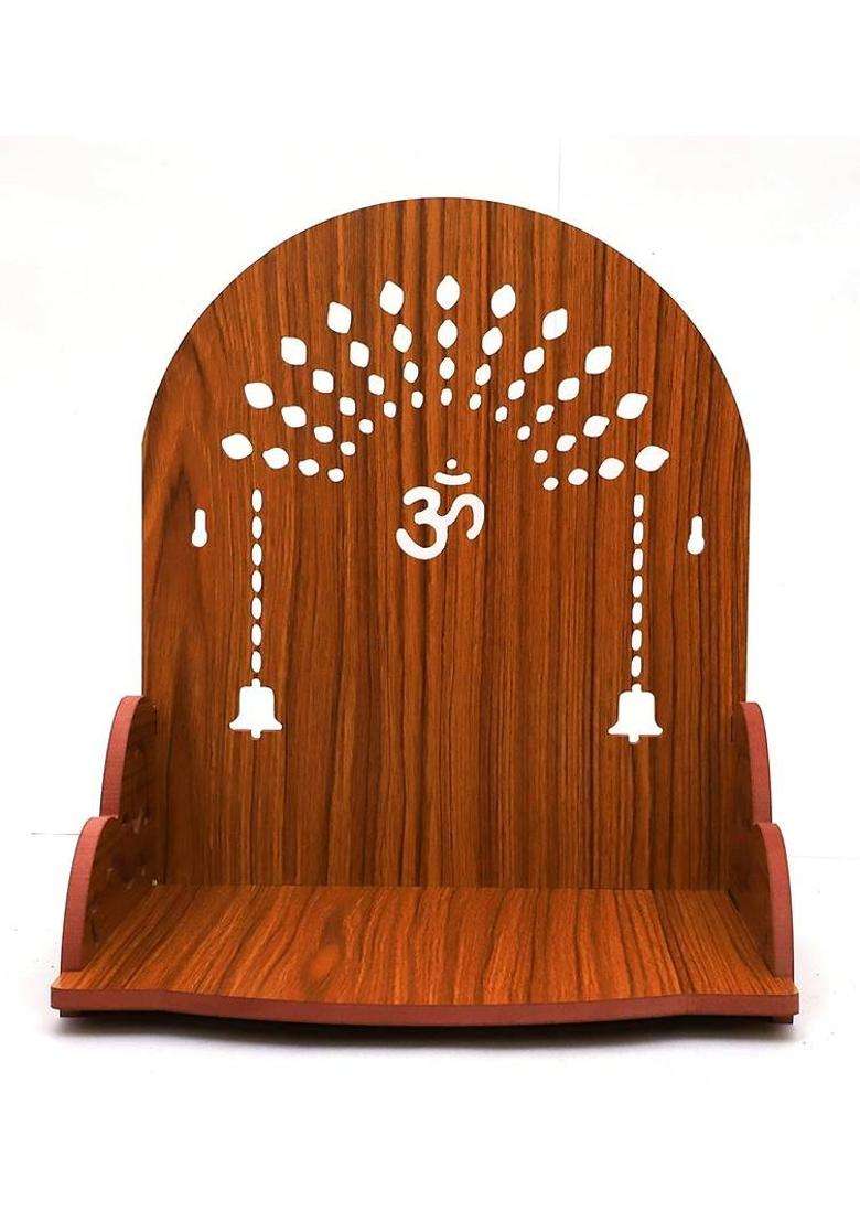 SRM Premium Wooden Temple For Home Office Decor28 Engineered Wood Home Temple(Height 23 DIY(Do-It-Yourself)) - Indya