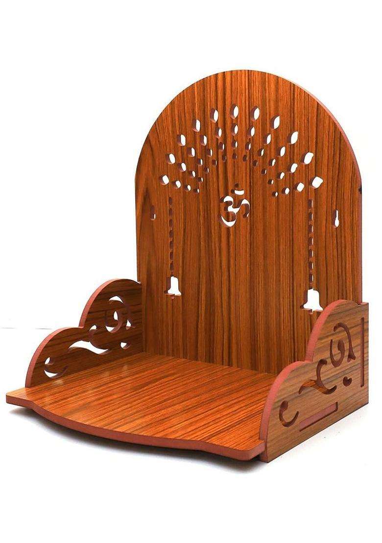 SRM Premium Wooden Temple For Home Office Decor28 Engineered Wood Home Temple(Height 23 DIY(Do-It-Yourself)) - Indya