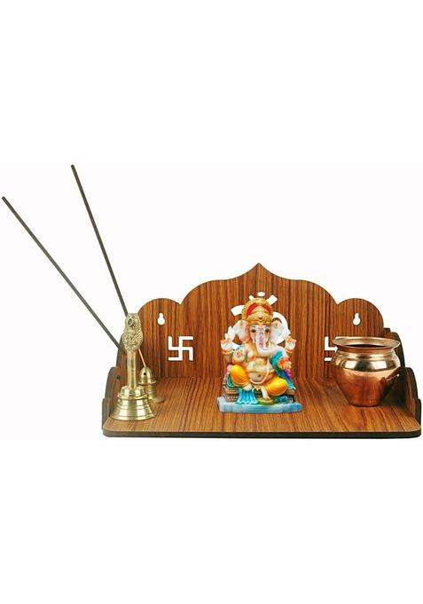 NANTES Nates Home Temple Engineered Wood Home Temple(Height 12.7 DIY(Do-It-Yourself))