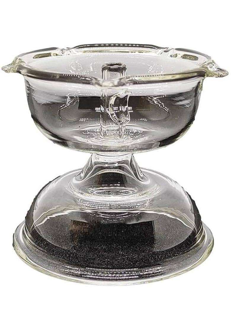 Sidhhi Glass Table Diya Set(Height 15 inch) - Indya